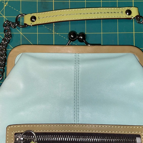 COACH- Leather Bonnie Kisslock Purse with Dust Bag - Picture 5 of 12